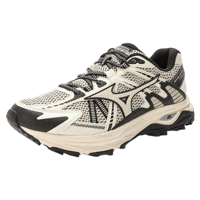 Mizuno Scarpe da ginnastica Racer Trail 'Cream Black White' D1GH223801