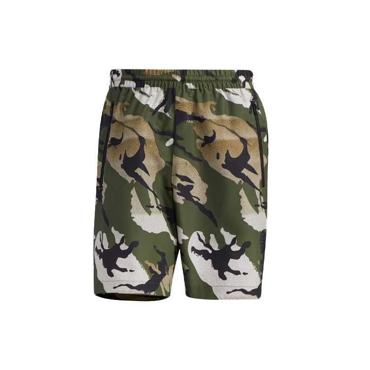 

Adidas Camo Wave Shorts Men Bottoms Army-Green GP0835 XXL