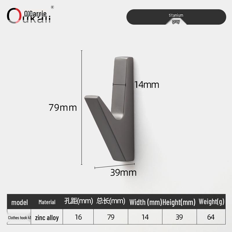 Wall-Mounted Shoe and Coat Rack with Metal Hooks for Entryway