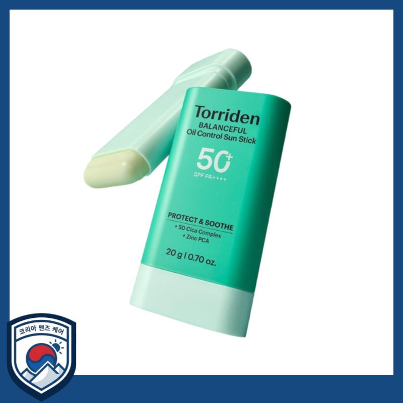 [Torriden] Balanceful Cica Oil Control Sun Stick 20g SPF50+ PA++++ Calming & Matte Finish