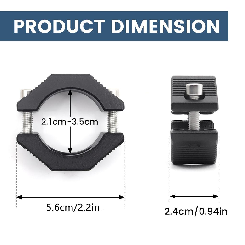 Biqing Fog Light Stay, Universal Motorcycle Fog Light Stay, Work Light Mounting Bracket, Universal