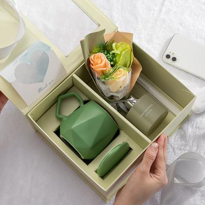 Wasserbecher hoher Wert Kaffeetasse Haushalt Keramiktasse kreativer Becher Nische Designgefühl