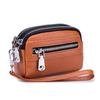 Genuine Leather Women's Wallet Clutch Purse Bag with Big Storage Capacity and Wrist Strap