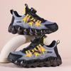 Boys' Autumn 2025 Non-Slip Breathable Sports Shoes with Rotating Buckle