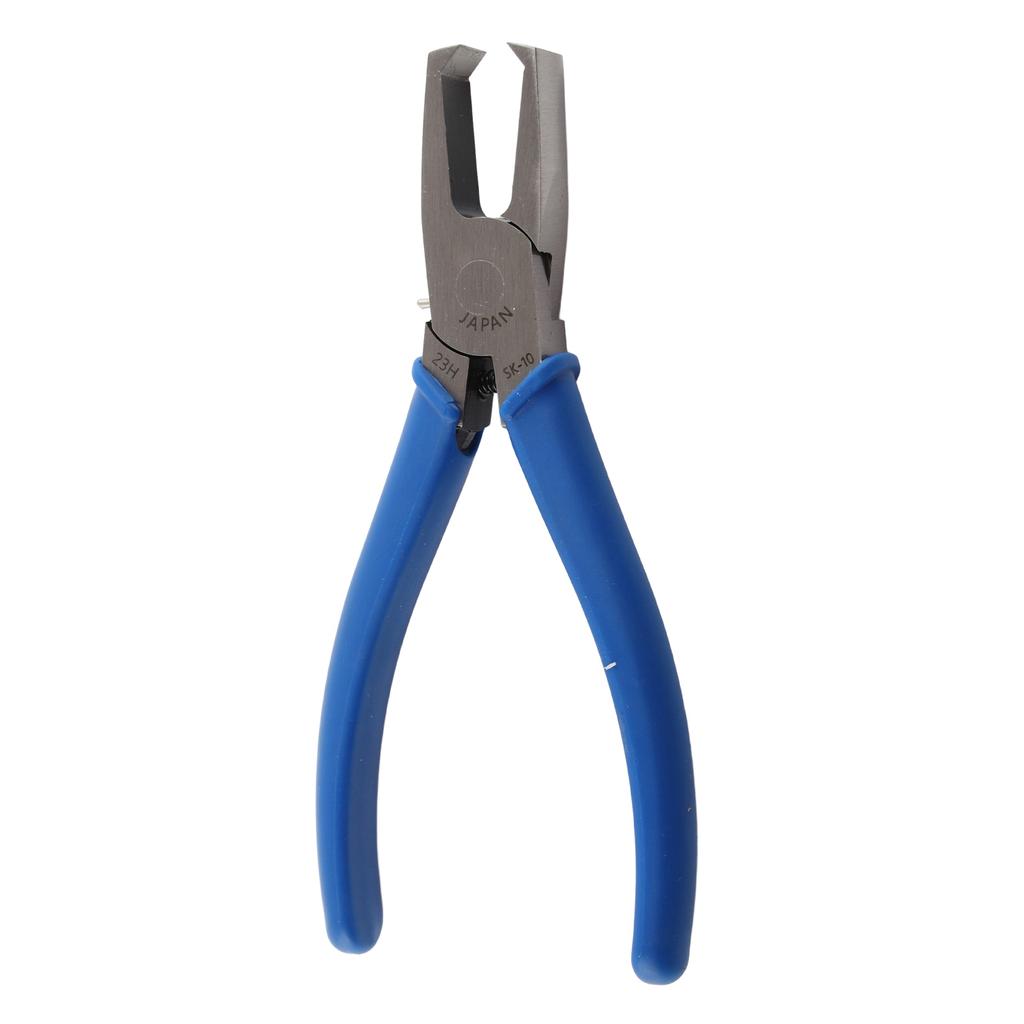 Soft Wire Pliers 5.7in Wear Resistant Blade Rubber Handle Spring Reset Micro Nipper Wire Cutter for