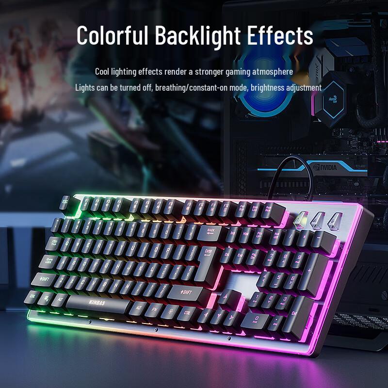 Youshi Wired Gaming Keyboard & Mouse Combo