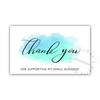 30Pcs/Pack white Thank You Card Labels With Beyond Grateful Card For Supporting My Small Business Decoration Gift Greeting Card