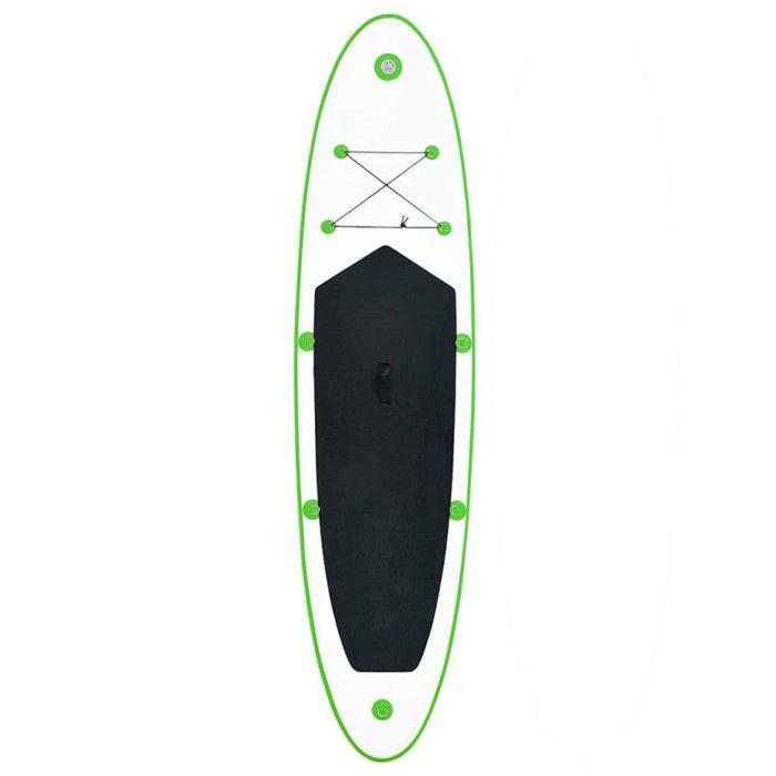 VidaXL Ensemble de Planches SUP Gonflables Planche à Rame Pagaie Surf Increvable et Résistant aux UV Hommes Adulte Extérieur 92734