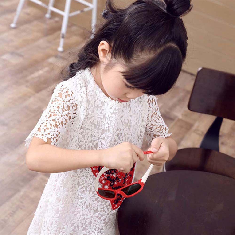 Adorable Super Light Summer Beach  Colorful Children Sunglasses Outdoor Eyewear Sports Goggle  Sunglasses