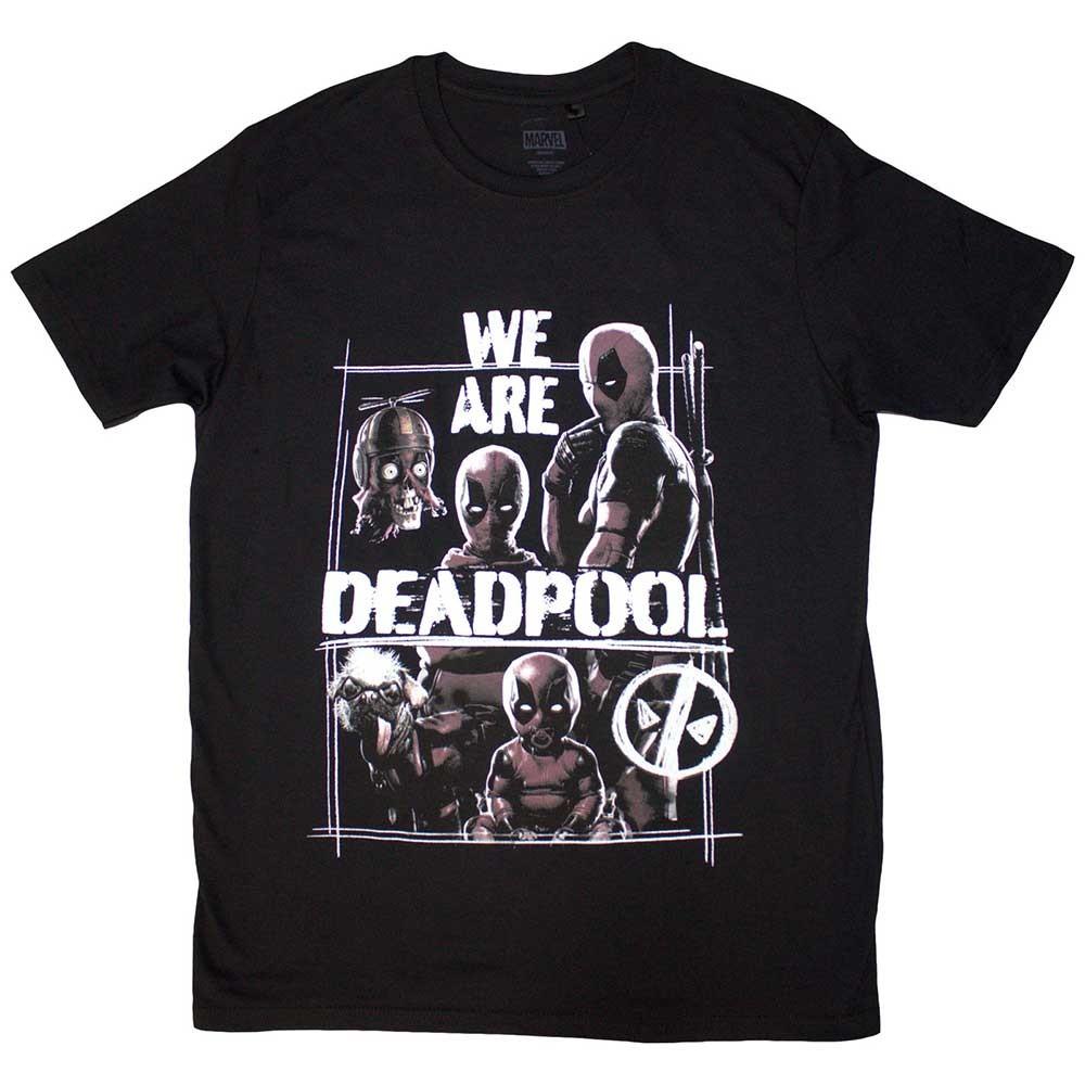 Marvel Comics Deadpool We Are Deadpool T-Shirt Black New XXXXL