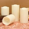 Cylindrical Flickering LED Candle Light Flameless forGarden Yard / Christmas Lamp Decoration