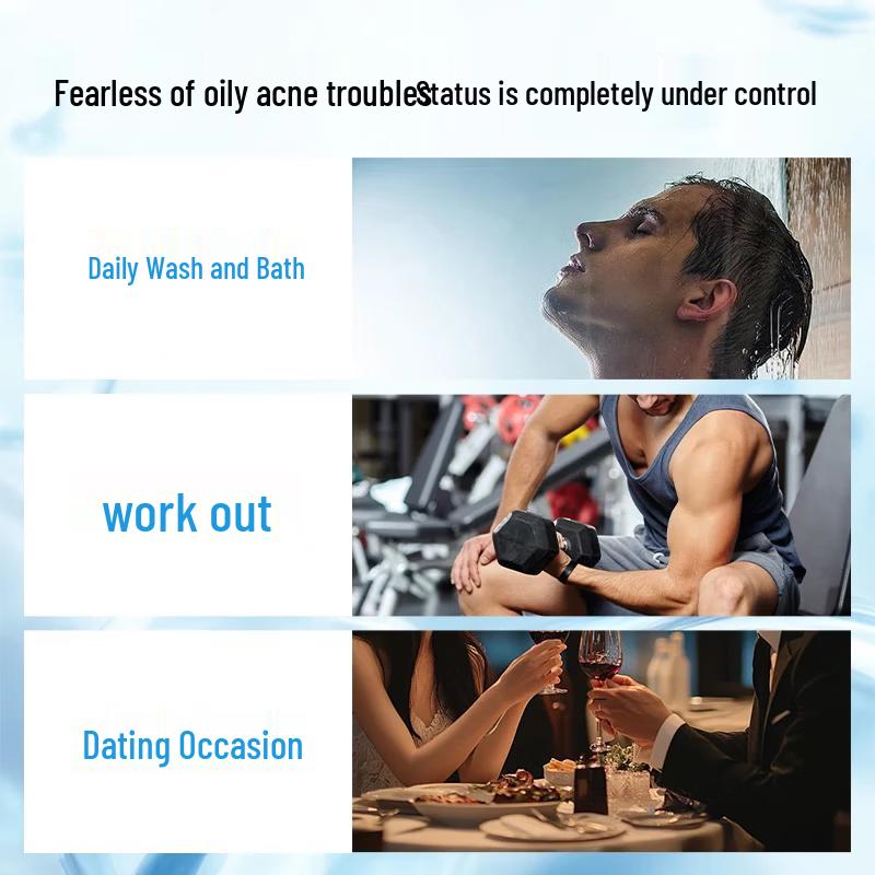 Harmony & Rain Ocean Fresh Acne & Oil Control Shower Gel