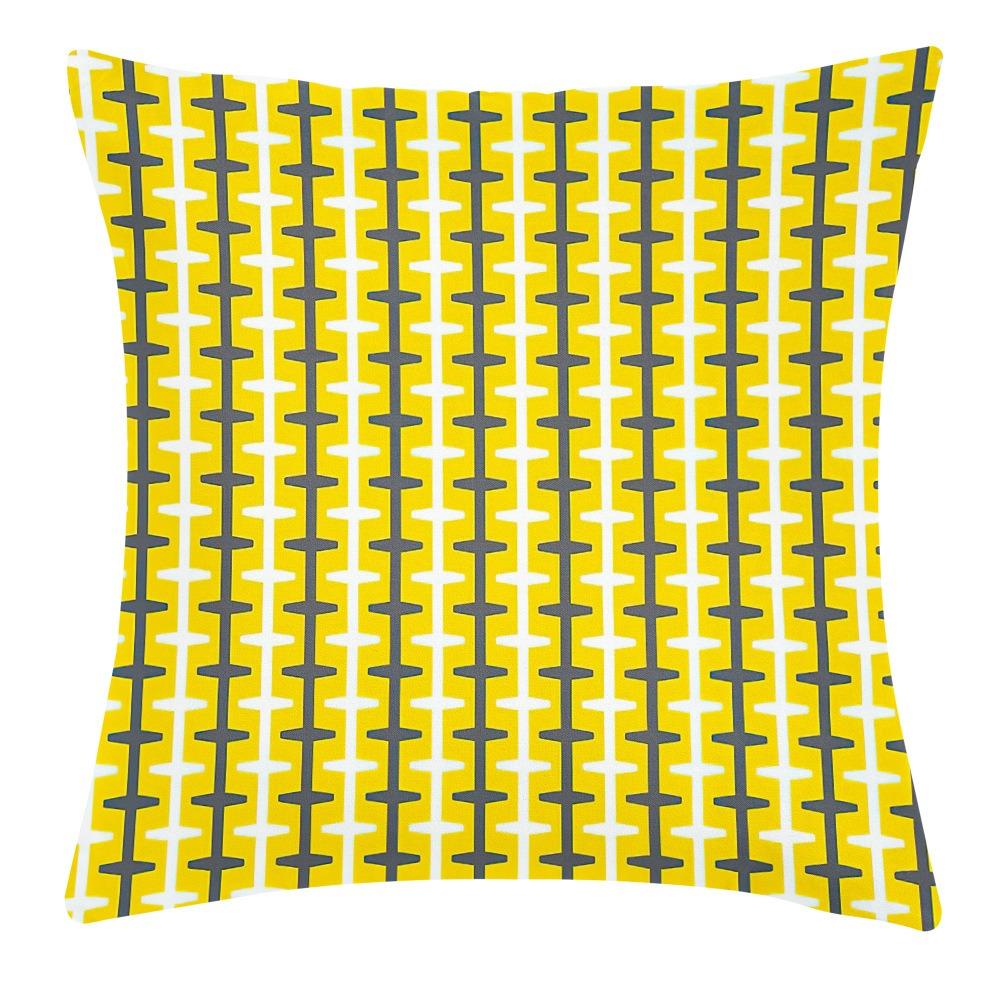 Colorful Geometric Pattern Pillowcase Dormitory Decoration Office Living Room Sofa Home Pillowcase