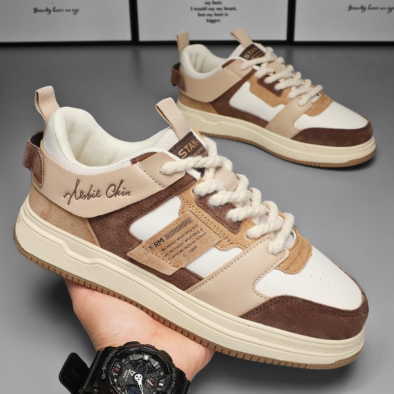 Shoes Men's Trend 2025 Autumn and Winter New Student Breathable Versatile Sports Board Shoes Retro Niche Design Casual Shoes