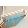 Wall Mount Bathroom Storage Rack Suction Cup No Drilling Toilet Sink Cosmetic Organizer For Washroom Restroom