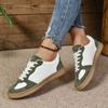 Moda AJGS Scarpe Bianche da Donna Mocassini Casual 2024 Nuove Scarpe Sportive di Alta Qualità Marca di Lusso Piatti Autunno Sneakers di Tendenza da Donna