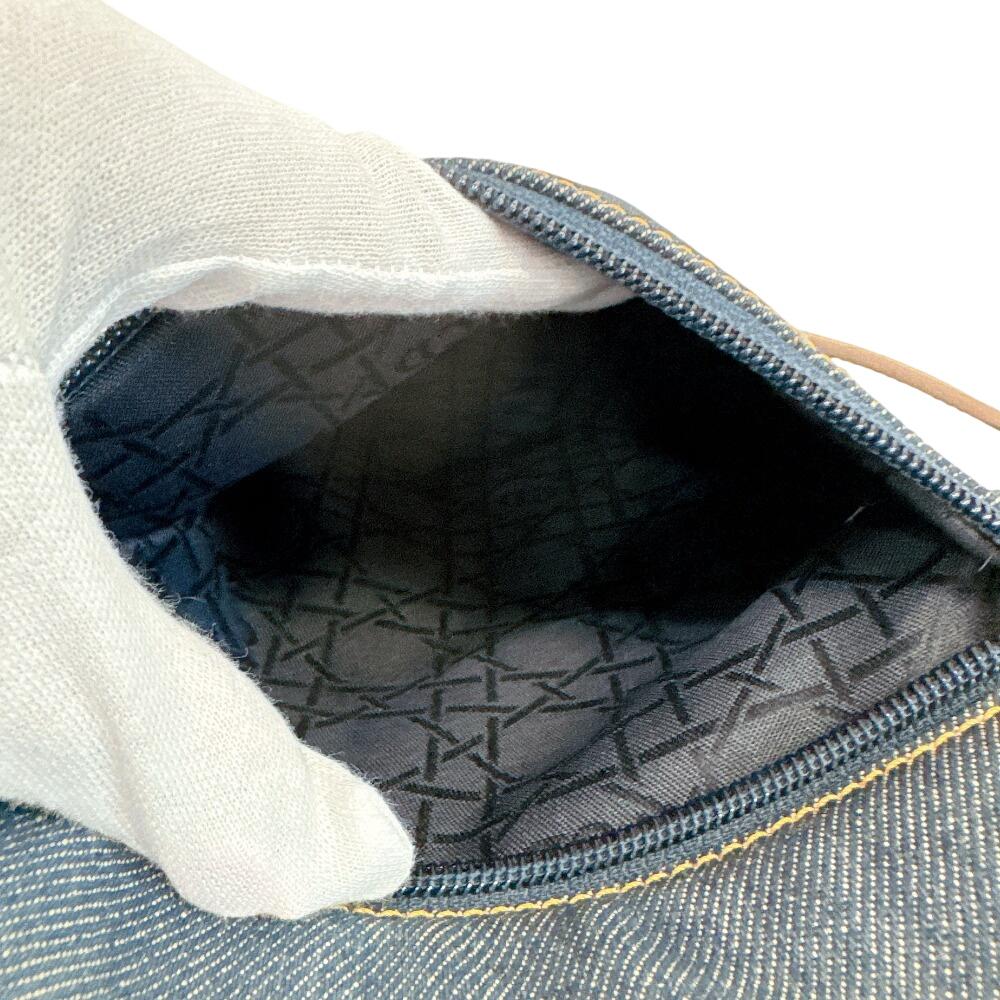 Dior Backpack denim Maris Pearl Backpack Â· Daypack blue denim Used