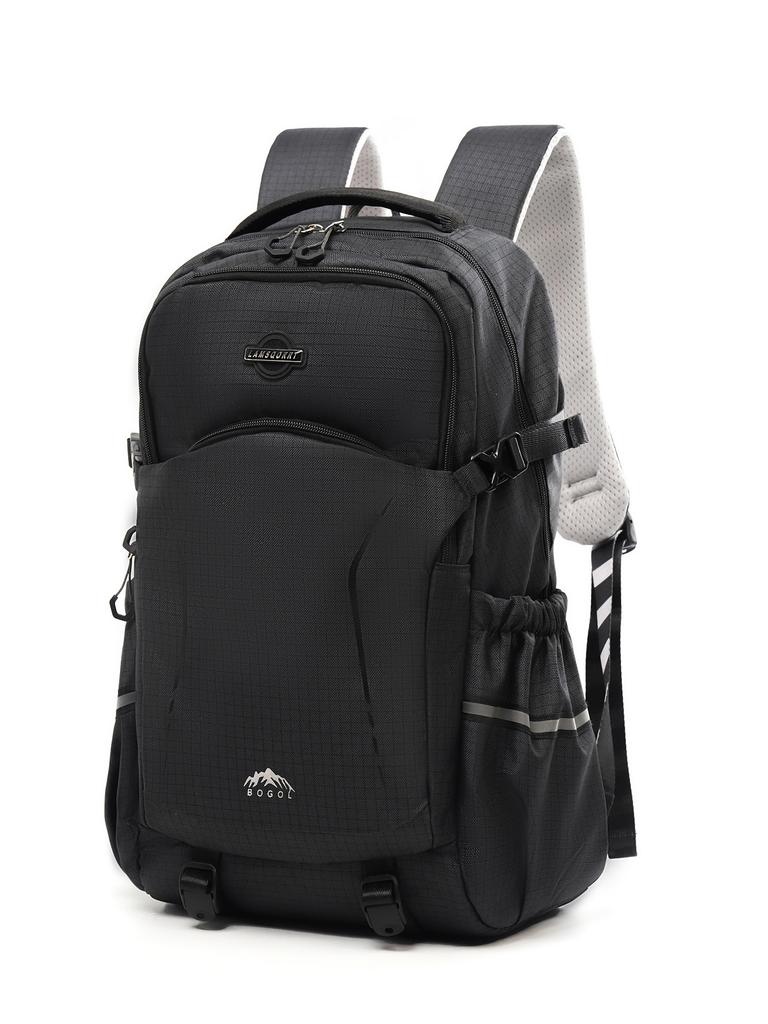 Schoolbag Korean ins Backpack Men's Simple Large Capacity Casual Computer Backpack High School Junior High School Student School Bag