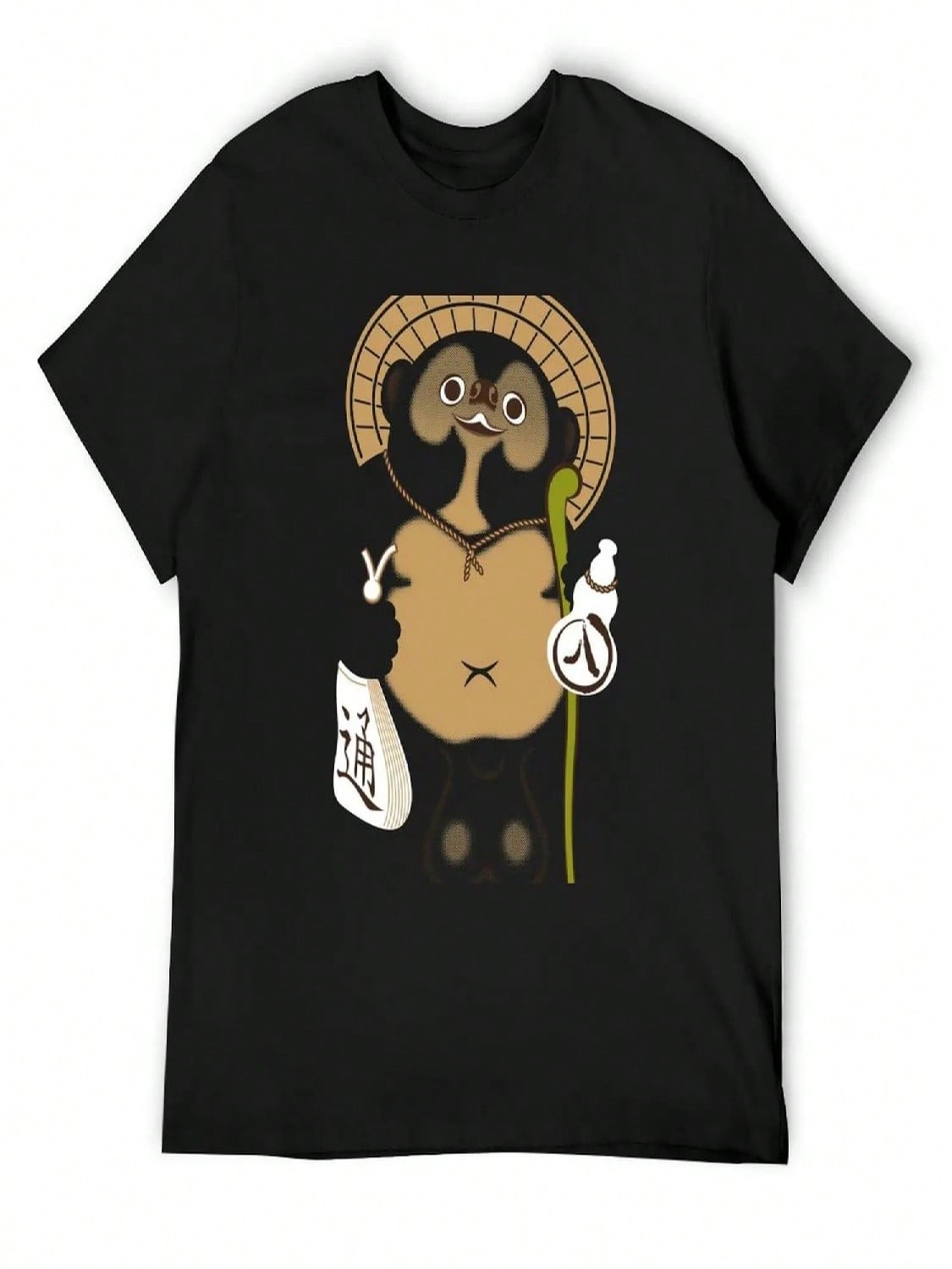 Japan 3 - Tanuki T-Shirt Man T Shirt Cheap Stuff Oversize T-Shirts Man unisexs Big And Tall T Shirts S