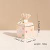 Cute Pink Candy Jewelry Box Mini Portable Storage for Necklace Bracelet Earrings