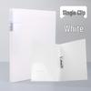 Morandi A4 Student Folder: Loose-leaf Paper Holder, Double Clip Organizer, Single Clip, Roll Holder