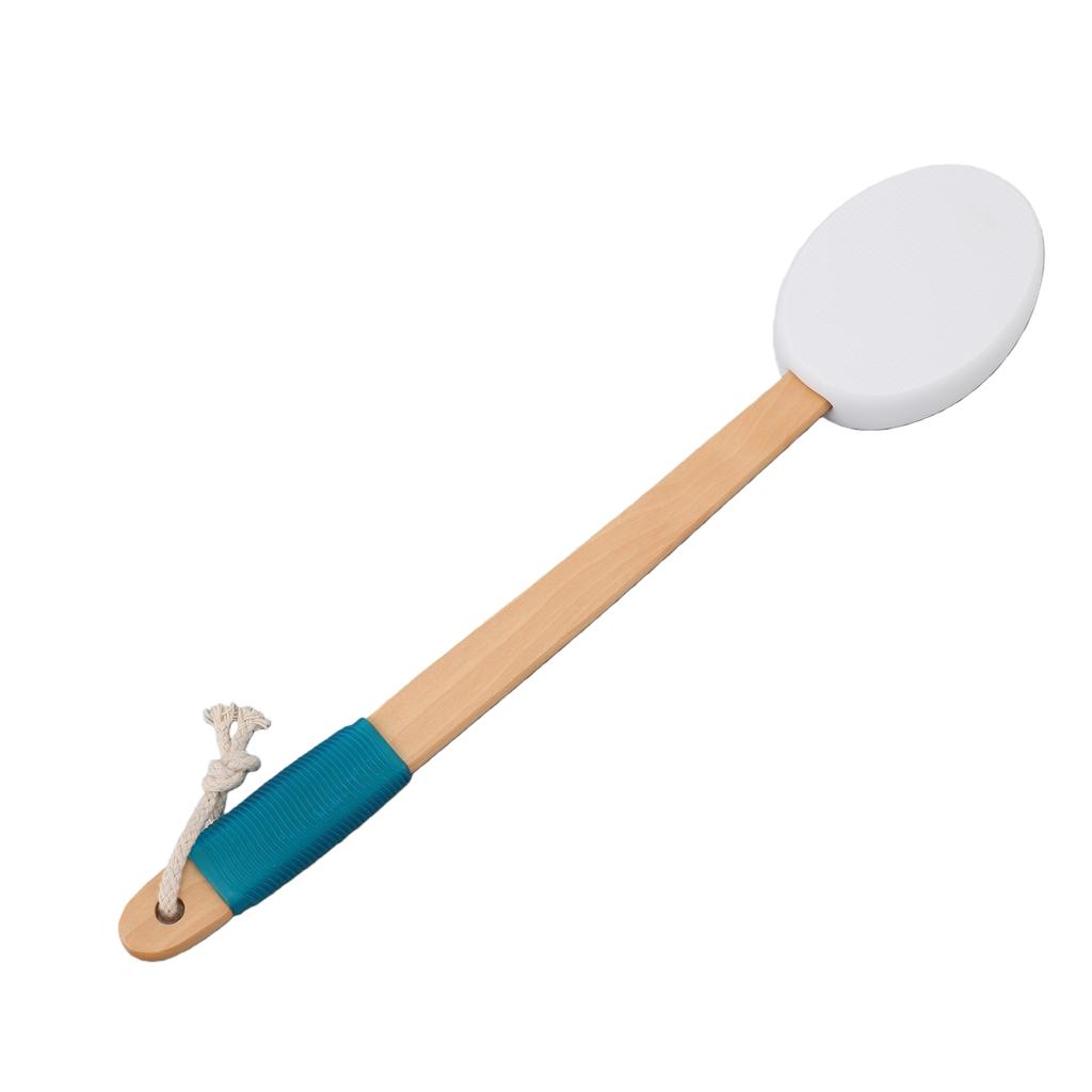Body Lotion Applicator Wooden Non Slip Grip Handle Lotion Applicator with  Ing Rope for Easy Drying