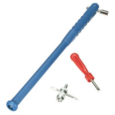 Auto Motorrad Reifen Ventil Schaft Puller Installer Metall Praktische Reparatur Werkzeug Set