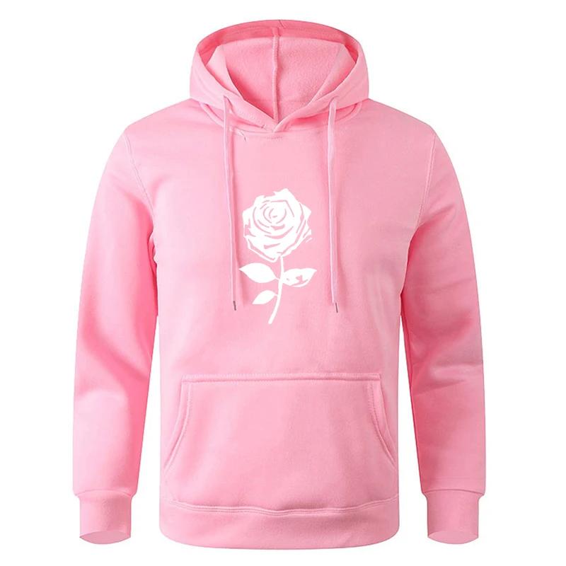 Men's Multi - Color Fashionable Sports Fitness Printed Pocket Casual Sweatshirt Hoodie Pullover