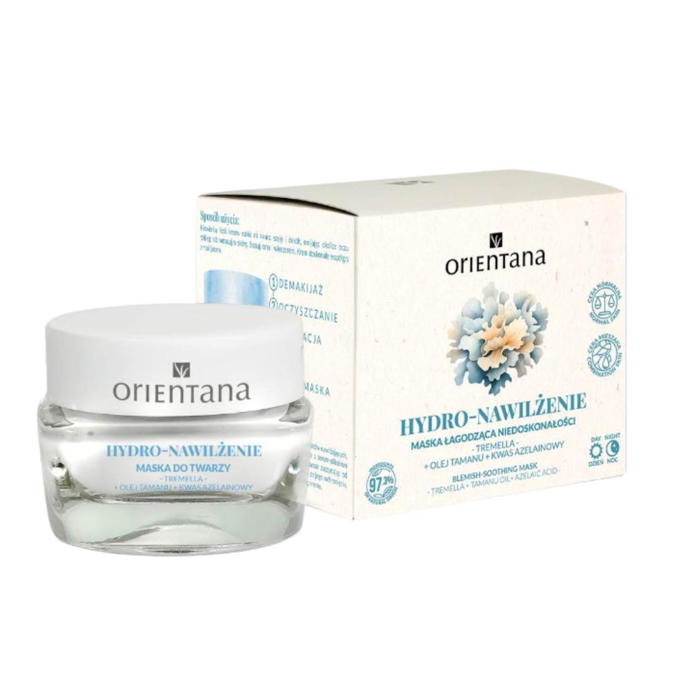 

ORIENTANA Hydro Nawilżenie - Maseczka Łagodząca Niedoskonałości TREMELLA, 50 ml
