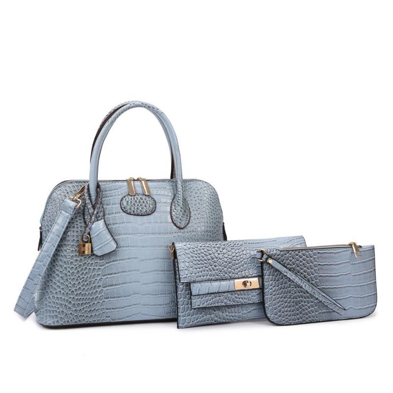 Women's bag new crocodile pattern women's fashion large-capacity shoulder messenger bag handbag