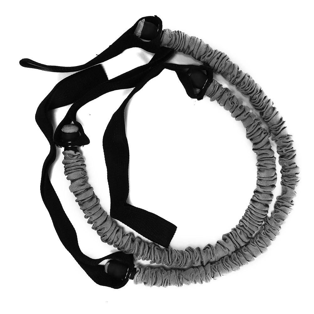 

2pcs Abdominal Wheel Auxiliary Pull Rope Belly Exercise Trainer Roller Wheel Resistance Rope