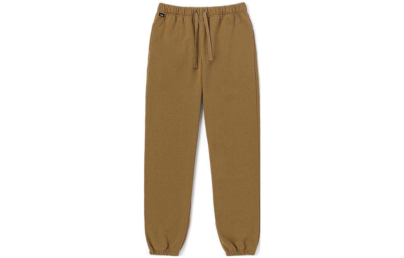 Vans Knitted Sweatpants Women s Yellow Moderate Cuffed Pants VN0A7YS5DZ9 L
