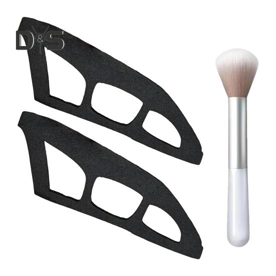 

1/2/3 шт. Помощник по нанесению теней для век Шаблон для подводки глаз Трафареты для макияжа глаз Инструмент для нанесения теней для век для начинающих 2pcs