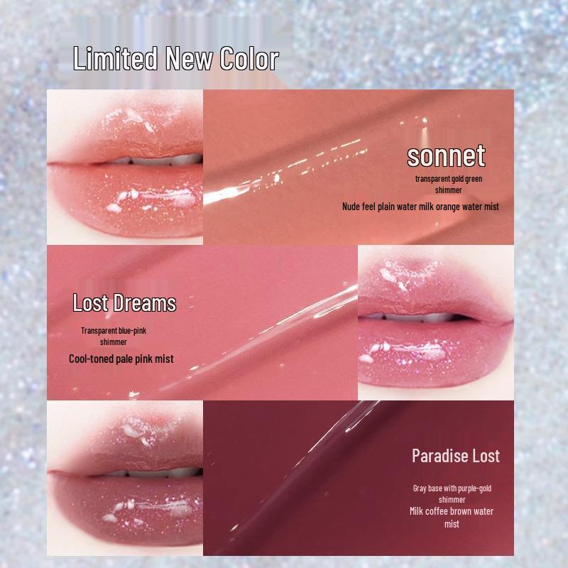 Haggard Black Ash Dual-Ended Lip Glaze & Matte Lipstick Combo - Versatile Nude Lip Gloss & Matte Finish