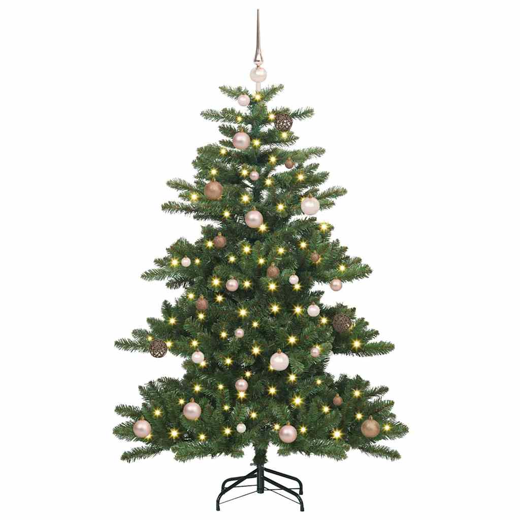 Artificial Foldable Christmas Tree Green 150 Cm PVC and Steel