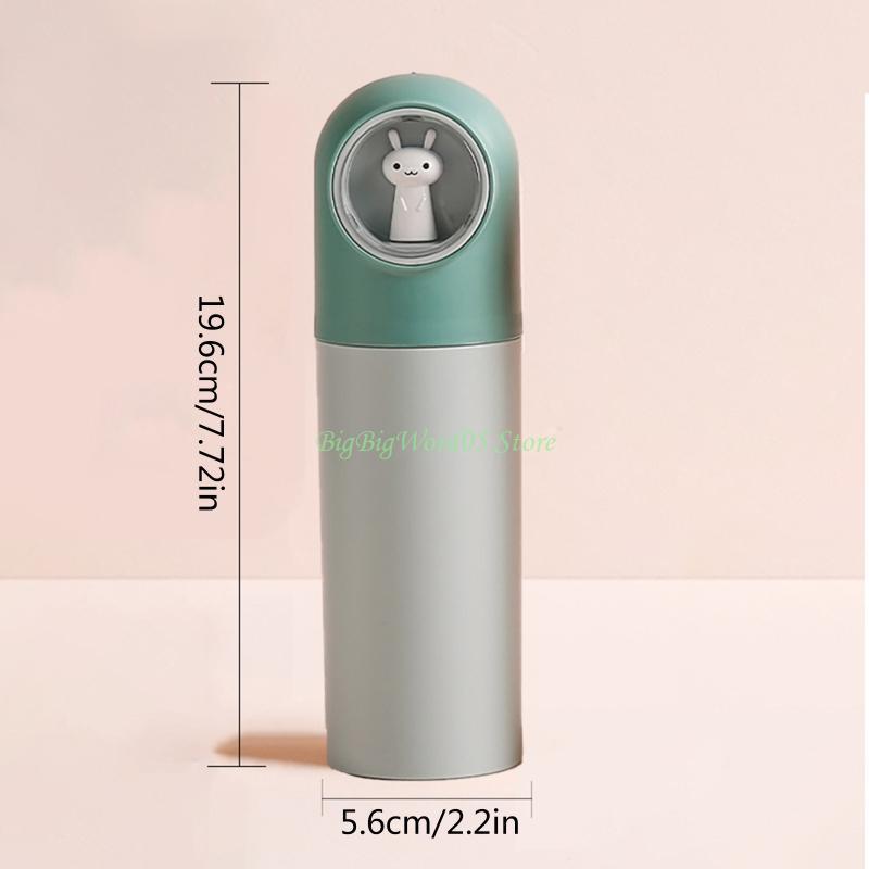 24TE Travel Toothbrush Cup Holder for Case with Cover Storage Container for Bathroom