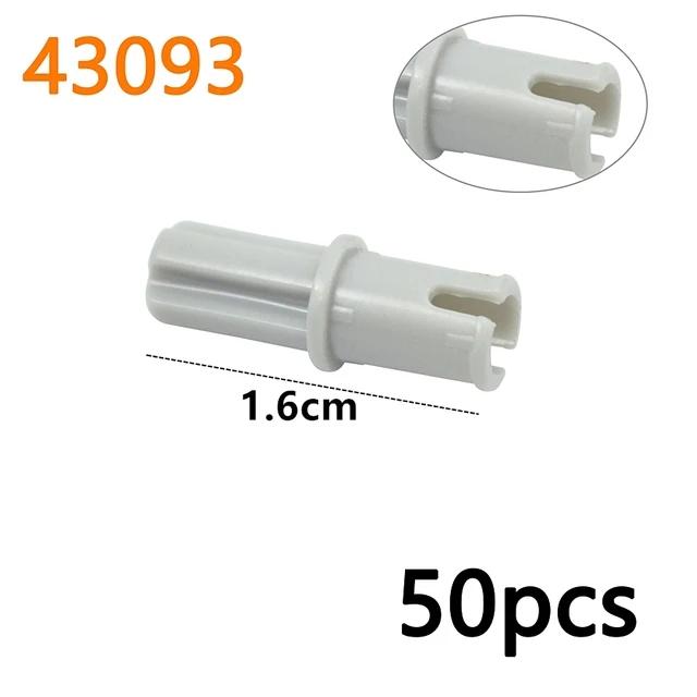Bulk Technical Connector Pin Peg Cross Axle Building Blocks Parts Compatible with 2780 3673 6558 6562 MOC Bricks Toys