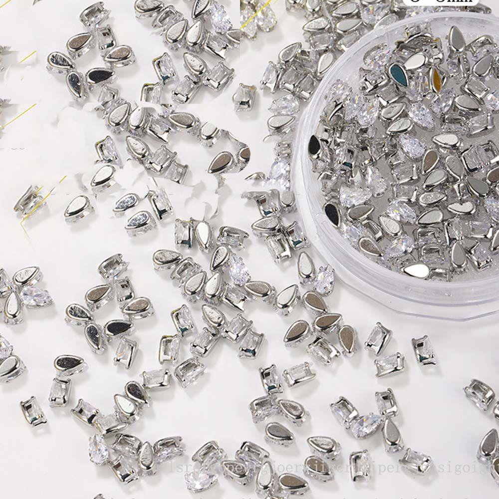Ornaments Manicure  Nail Decoration Crystal Nail Rhinestone Nail Art Charms Nail Jewelry Set