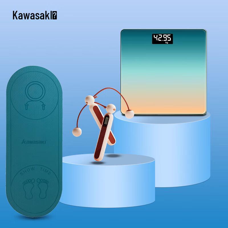 

Kawasaki Jump Rope & Mat Fitness Set J10