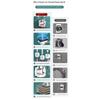 Non-Punching Shower Stand Suction Cup Shower Holder