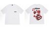 Chemise à manches courtes imprimée style américain STUSSY STU7132 Blanc