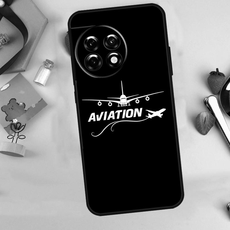 

aircraft Airplane fly travel Case For OnePlus 15 13 12 11 10 9 13T 13R 12R 10R 10T 8T Nord 5 CE 4 3 2 Lite N20 N30 Cover OnePlus Nord 2
