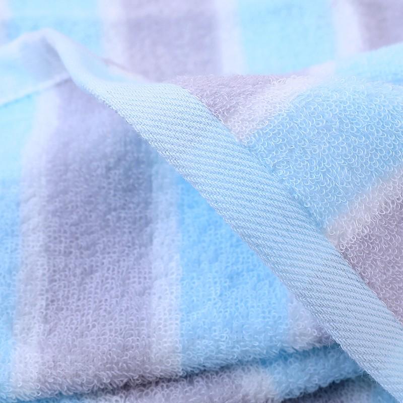 Jieliya 230259 Soft Striped Cotton Towel for Adults and Students