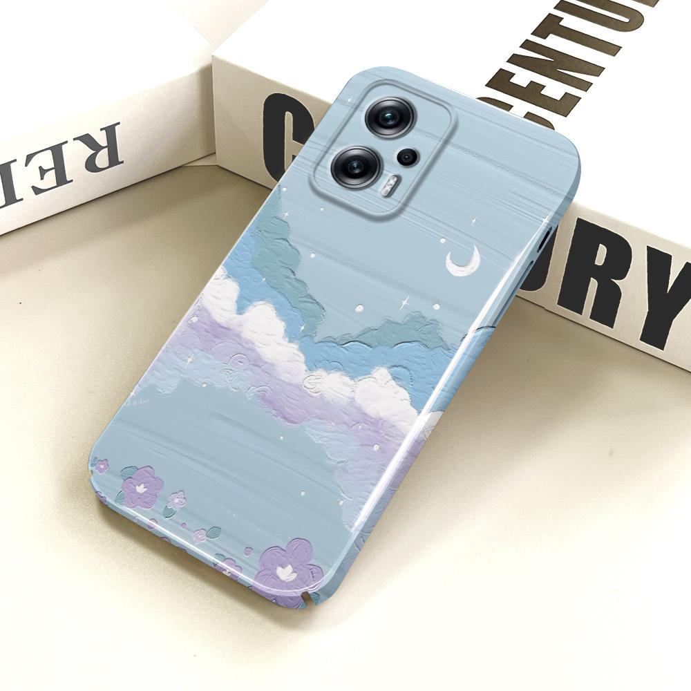 All-inclusive Film Phone Case Cartoon Pattern Design Hard Shell Full Cover Camera Shockproof Protection Case