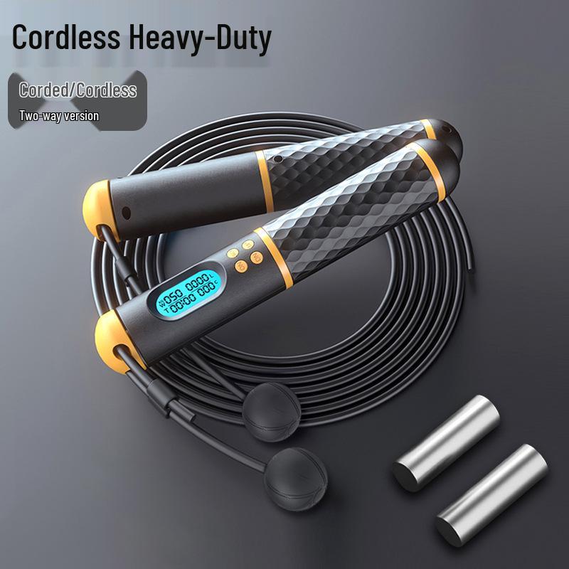 Smart Cordless Jump Rope for Adult Fitness & Student Training