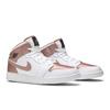 Air 1 Mid GS White Rose Gold 555112-190