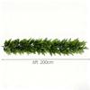 2025 Independence Day Norfolk Soft Rubber Hand-feel Pine Needles Christmas Garland