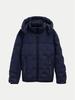 Winter Jacket Tom Tailor Hybrid Puffer Jacket With Detachable Hood (1041324) Sky Captain Blue