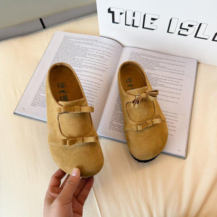 

Pink thick-bottomed Boken bag head half slippers for women s outer wear 2025 spring and summer new lazy one-pedal heightening cool slippers 35