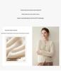 Autumn/Winter Women's Cashmere Cardigan - Single-Breasted, Round Neck Outerwear, Loose Fit